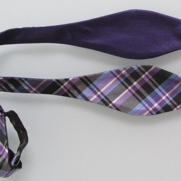 Unbranded Reversible Self-Tie Bow Tie - Picture 1 of 3